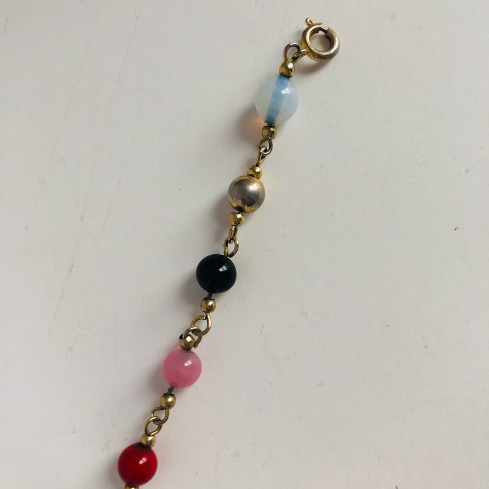 SALE $15 1 Beaded and 1 Sterling Silver Bracelet - Picture 3 of 7
